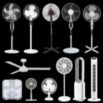 Home Appliances Electric Standing Fan 16inch Floor Fan Cool Ventilateur 18inch Fan - Image 4